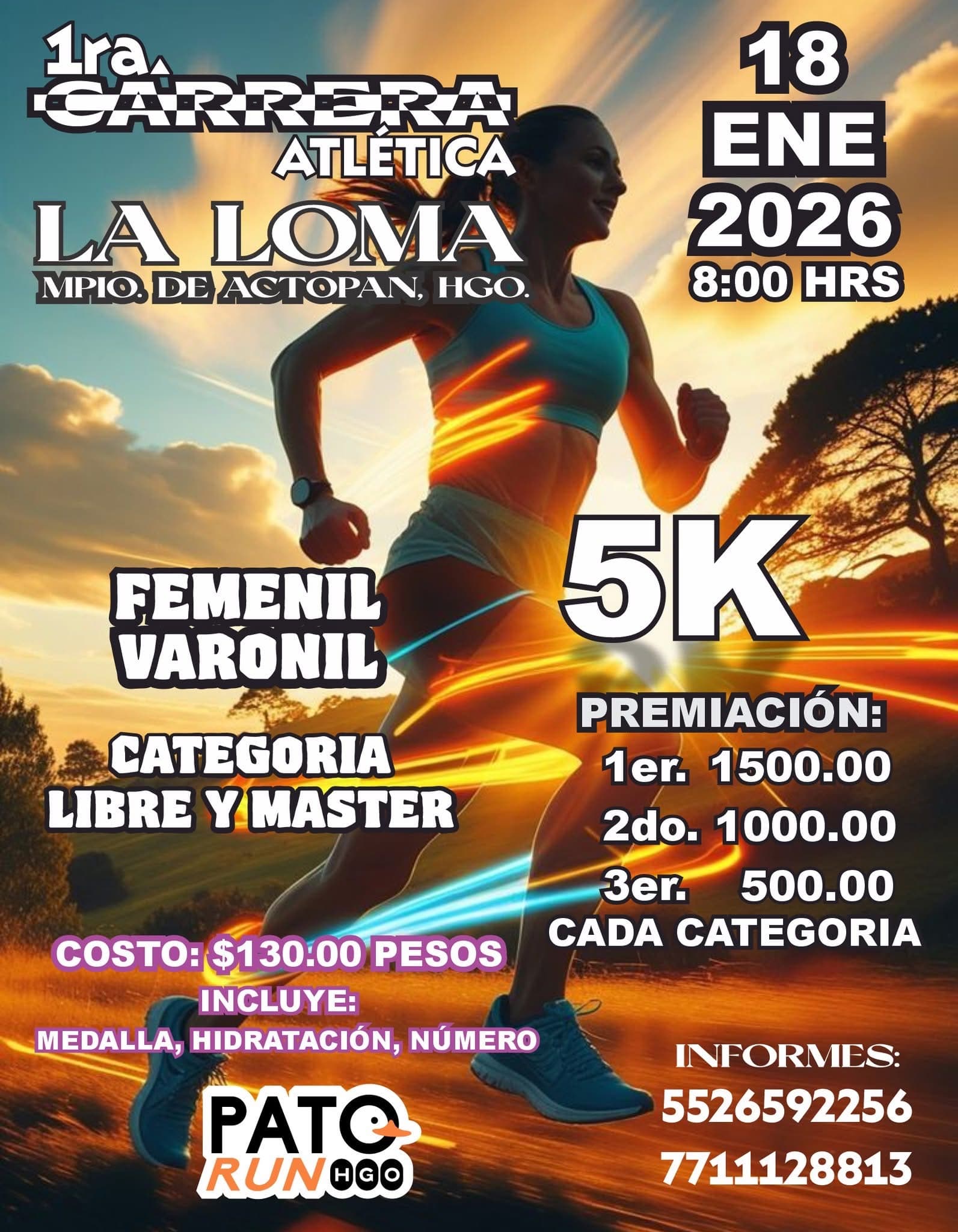 Carrera atlética La Loma